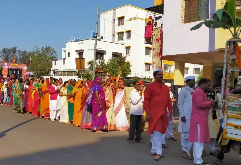 Devotion and health in Vitthal Temple | विठ्ठल मंदिरात भक्ती अन आरोग्याचा जागर
