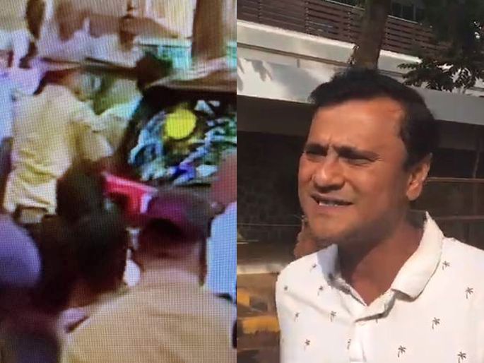 Sandip Deshpande Spotted Video: Disappeared from Raj Thackeray's house, appeared there today; Sandeep Deshpande on Shivteerth | Sandip Deshpande Spotted Video: राज ठाकरेंच्या घराबाहेरून गायब झाले, आज तिथेच प्रकटले; संदीप देशपांडे शिवतीर्थवर