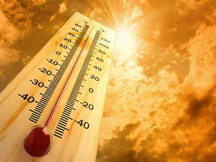 temp of Satara 40.5; Record high of the year... | जिल्ह्यात उष्णतेची लाट: साताऱ्याचा पारा ४०.५; वर्षातील उच्चांकी नोंद...