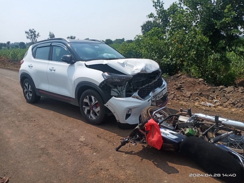 Accident on Kumbhoj to Danoli road, motorcyclist killed | कुंभोज ते दानोळी मार्गावर अपघात, मोटारसायकल चालक ठार