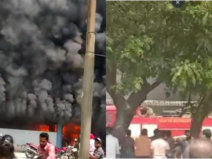 Fire breaks out in Amritsar guru nanak hospital in punjab | Fire In Amritsar : अमृतसरमध्ये गुरु नानक रुग्णालयाला लागली आग; अग्निशामक दलाच्या 12 गाड्या घटनास्थळी
