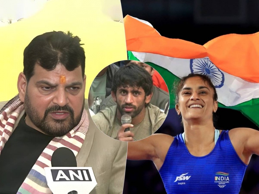 5-6 women wrestlers are there with us who have faced these atrocities and we have evidence to prove it says that Olympian Wrestler Bajrang Punia  | Wrestlers Stage Protest: 5-6 महिला कुस्तीपटूंवर अत्याचार केल्याचा पुरावा आमच्याकडे आहे; बजरंग पुनियाचा खळबळजनक आरोप 
