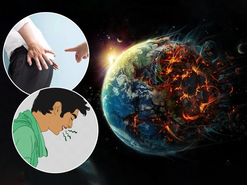 200 वर्षानंतर पृथ्वीवर जगणं होईल अशक्य, कारण मनुष्यांचं पादणं आणि ढेकर