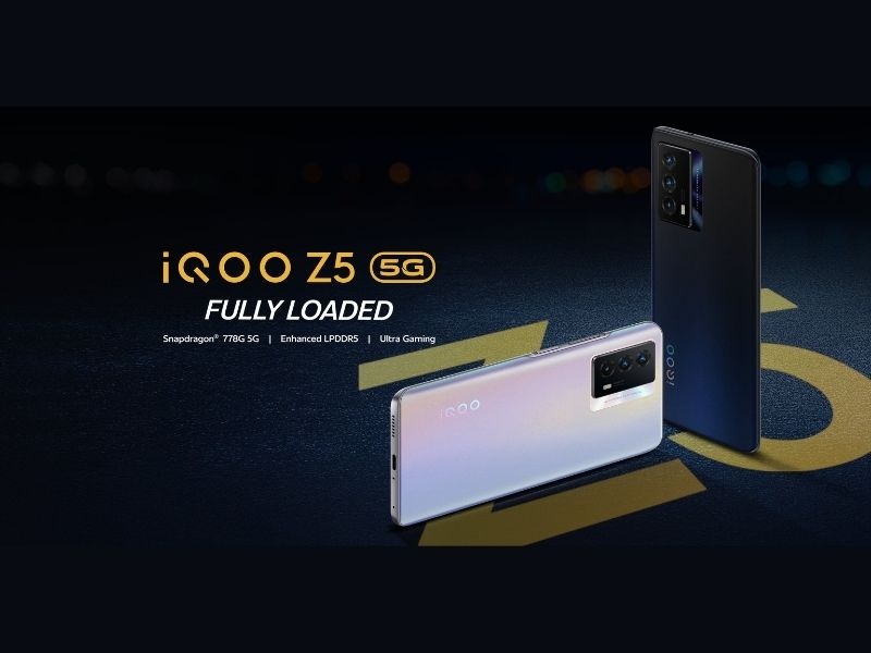 Iqoo z5 launched with snapdragon 778g soc triple rear camera 5000mah battery check price in india  | दमदार स्पेसिफिकेशन्ससह iQOO Z5 स्मार्टफोन भारतात लाँच; जाणून घ्या वैशिष्ट्ये आणि किंमत  