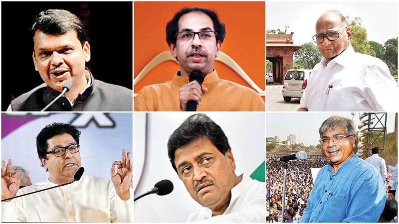 Fadnavis, Thackeray, Sharad Pawar, Yeddyurappa fill color in Solapur campaign | Maharashtra Election 2019; फडणवीस, ठाकरे, शरद पवार, येडीयुरप्पा भरणार सोलापूरच्या प्रचारात रंग