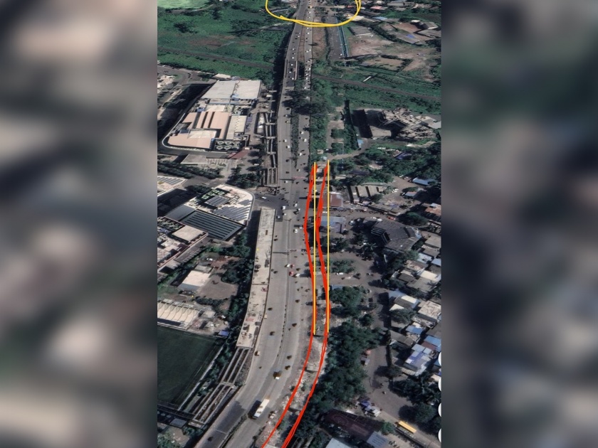 Palawa Junction and Katai Railway Airport access road clear | पलावा जंक्शन आणि काटई रेल्वे उड्डाणपूलाच्या पोहच रस्त्याचा मार्ग मोकळा