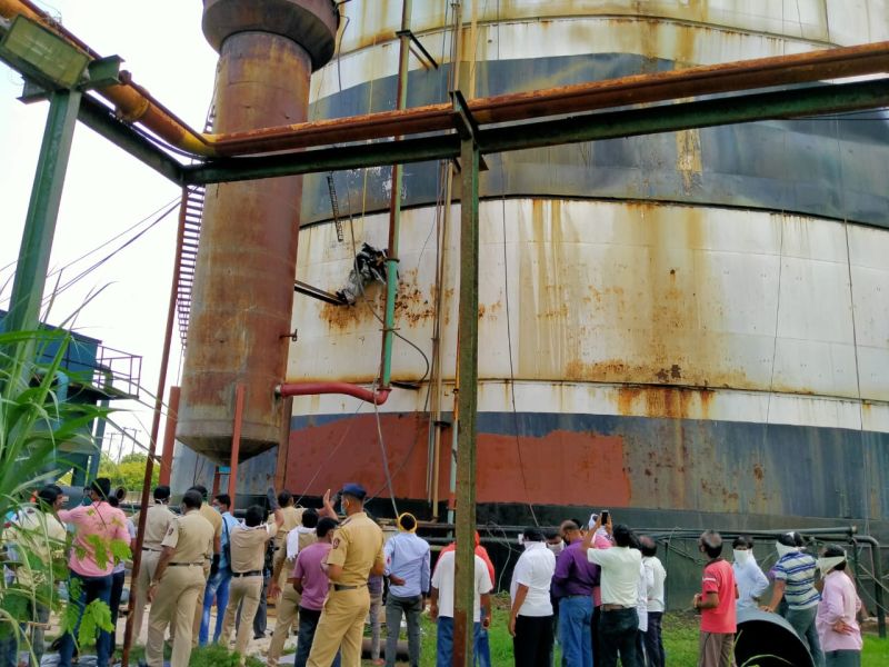 Blast in Manas Agro in Nagpur district; Five workers, including a welder, died | नागपूर जिल्ह्यातील मानस अ‍ॅग्रो प्रा.लि. या साखर कारखान्यात ब्लास्ट; वेल्डरसह पाच कामगारांचा मृत्यू