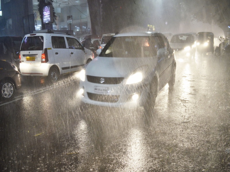 Rain again in Pune: Sahakarnagar-Aranyeshwar citizen in stress due to floody situation | पुण्यात पुन्हा पाऊस : सहकारनगर-अरण्येश्वरला नागरिकांच्या पोटात गोळा