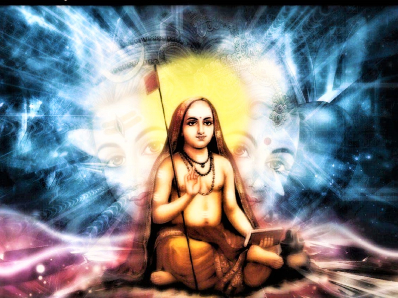 Jagadguru Shankaracharya learned the definition of Advaita! | जगद्गुरु शंकराचार्यांनी वाटसरूकडून शिकून घेतली, अद्वैताची व्याख्या!