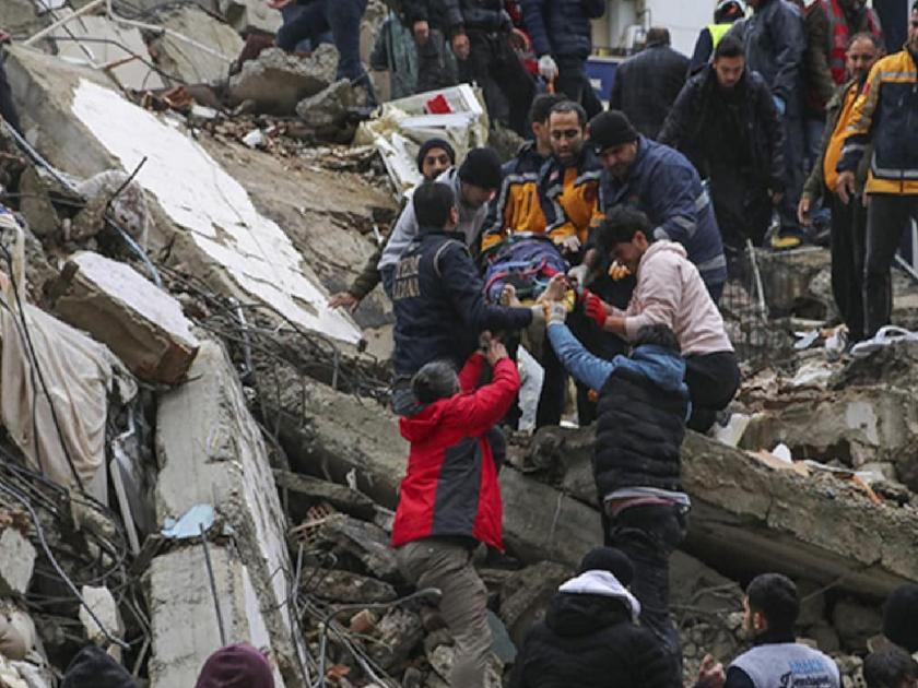 Turkiye Earthquake: '10 Indians trapped in Turkey earthquake, one missing', Ministry of External Affairs' efforts to rescue | Turkiye Earthquake: 'तुर्कीच्या भूकंपात अडकले 10 भारतीय, एक बेपत्ता', बचावासाठी परराष्ट्र मंत्रालयाचे प्रयत्न सुरू