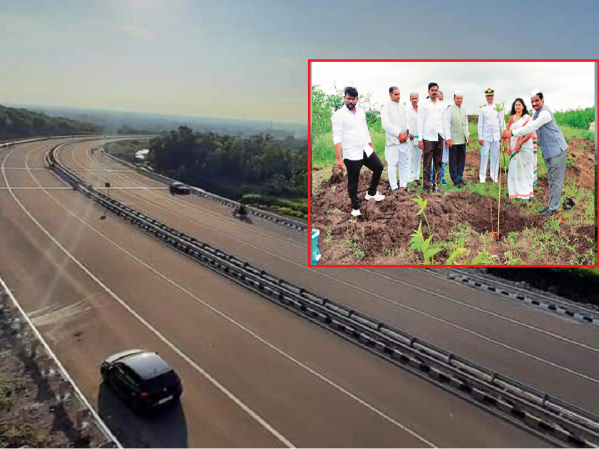 'Cutting' of 18,000 big trees for Solapur-Dhule highway in Aurangabad, 'setting' of small trees in return | हायवेसाठी १८ हजार मोठ्या झाडांची ‘कटिंग’, त्या बदल्यात खुरट्या झाडांची ‘सेटिंग’