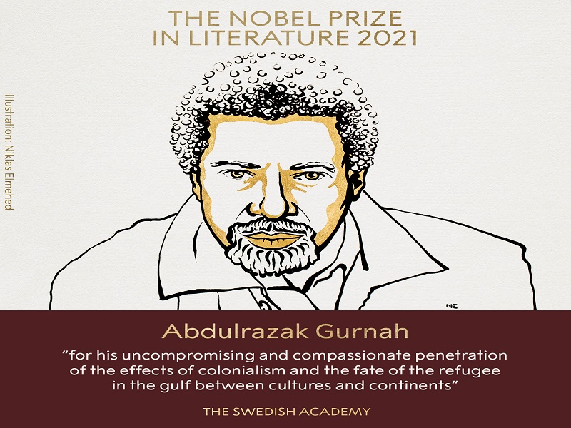Nobel Prize 2021: Novelist Abdul Razzaq Gurnah awarded the Nobel Prize in Literature | Nobel Prize 2021: कादंबरीकार अब्दुल रझाक गुरनाह यांना साहित्यातील नोबेल जाहीर