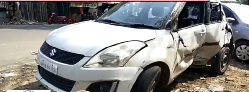 In Nagpur, a Speedy car hit a divider, killing a young woman | नागपुरात  भरधाव कार दुभाजकावर धडकली, तरुणी ठार