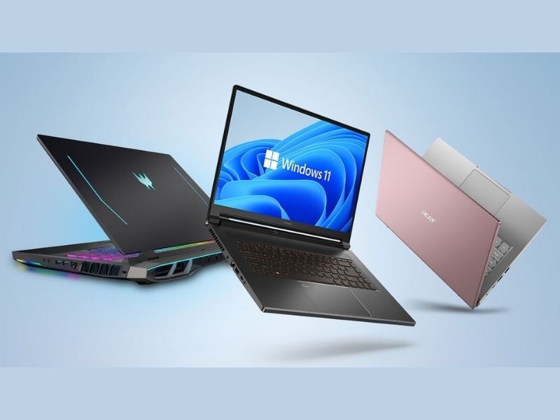 Acer launches six new windows 11 laptops in india price start with rs 55999  | Windows 11 सपोर्टसह Acer चे 6 नवीन लॅपटॉप भारतात लाँच; जाणून घ्या किंमत  