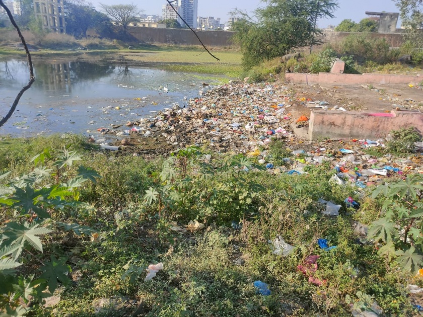 when will the lakes in kalyan be cleaned on occasion of maghi ganeshotsav | माघी गणेशोत्सवाचे वेध: कल्याणातील तलावांची स्वच्छता होणार कधी?