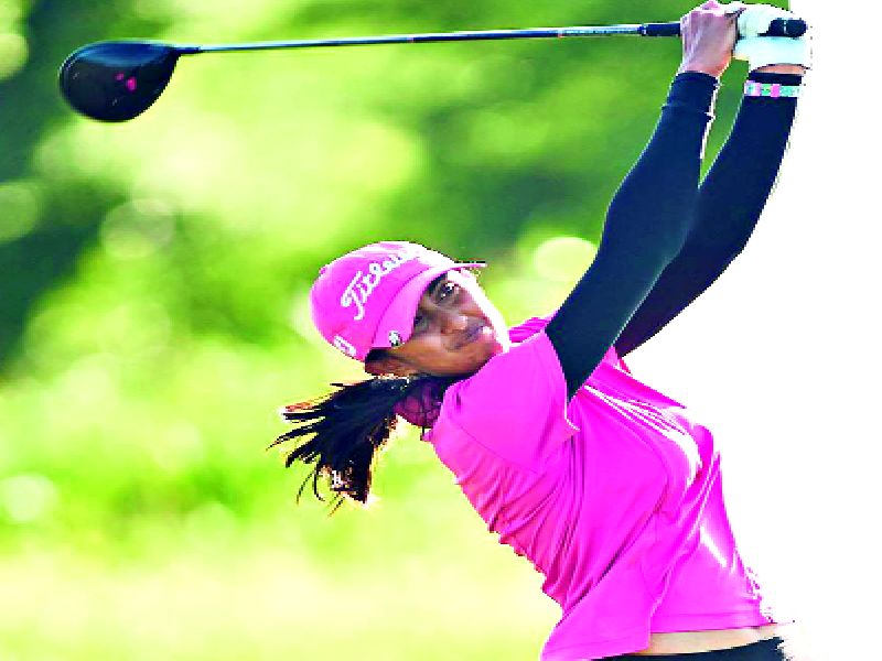  Aditi is on joint Lead in LPGA | अदिती एलपीजीएमध्ये संयुक्त आघाडीवर