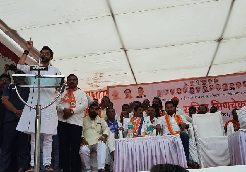 Thackeray made an oral announcement to the public | Maharashtra Vidhan Sabha 2019 : आदित्य ठाकरे यांनी जनतेसमोर मांडला तोंडी जाहीरनामाच
