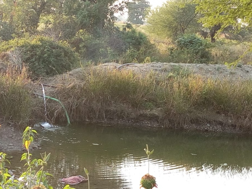 Water in Adol river from Mirzapur Project | मिर्झापूर प्रकल्पातून सोडले अडोळ नदीत पाणी
