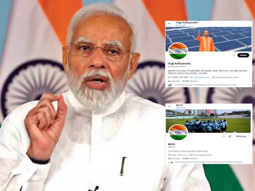 After PM Modi's appeal BCCI BJP leaders changed the DP on Social media platform X and the blue tick disappeared instantly | PM मोदींच्या आवाहनानंतर BCCI, BJP नेत्यांनी बदलला 'X' वरचा DP; तिरंगी ध्वजाचा फोटो लावताच गायब झालं ब्लू टिक!