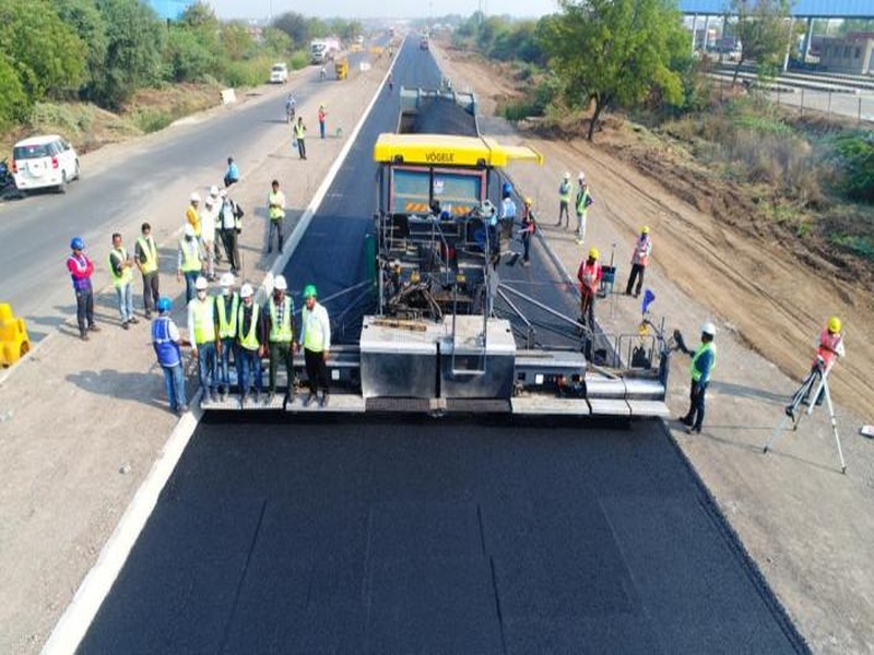 12.77 km highway completed in 16 hours; Proposal for ‘Limca Book of Records’ | सोळा तासांत १२.७७ किलोमीटरचा महामार्ग तयार; ‘लिम्का बुक ऑफ रेकॉर्ड’साठी प्रस्ताव