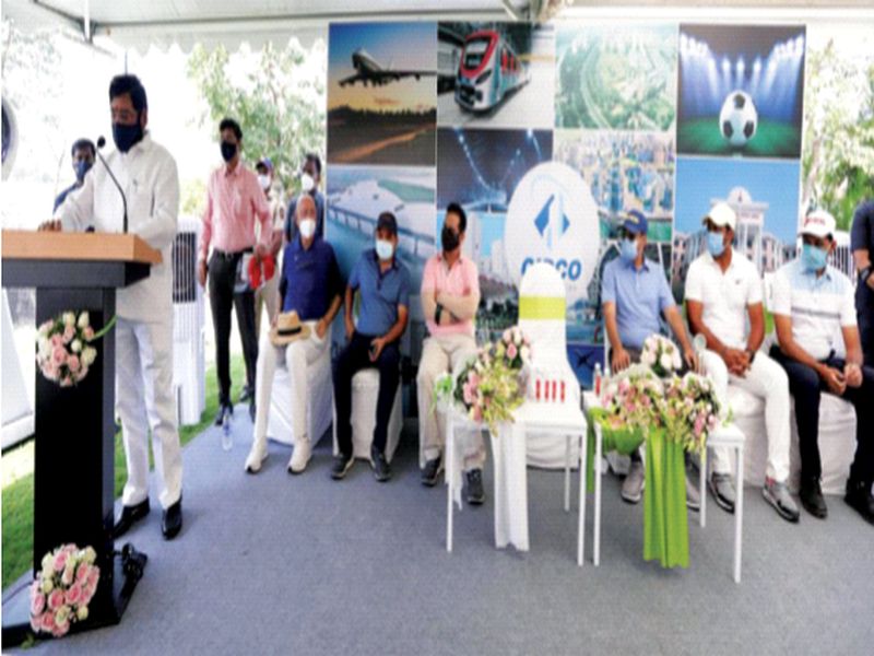 The International Golf Course will be the jewel of Navi Mumbai | आंतरराष्ट्रीय गोल्फ कोर्स नवी मुंबईचे भूषण ठरेल- एकनाथ शिंदे