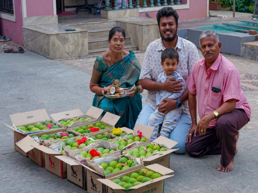 Alibaug had the honor of sending the first mango to Mumbai | हापूस आला रे! मुंबईत पहिला आंबा पाठवण्याचा मान अलिबागला मिळाला