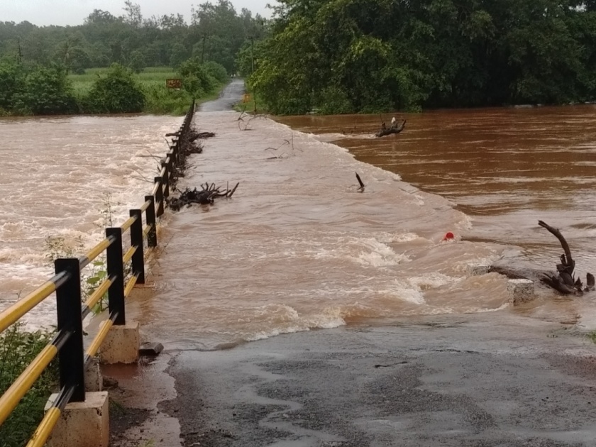 301 mm in Kitwade (Tal. Ajra) area. The rain | किटवडे ( ता. आजरा ) परिसरात ३०१ मि.मी. पाऊस