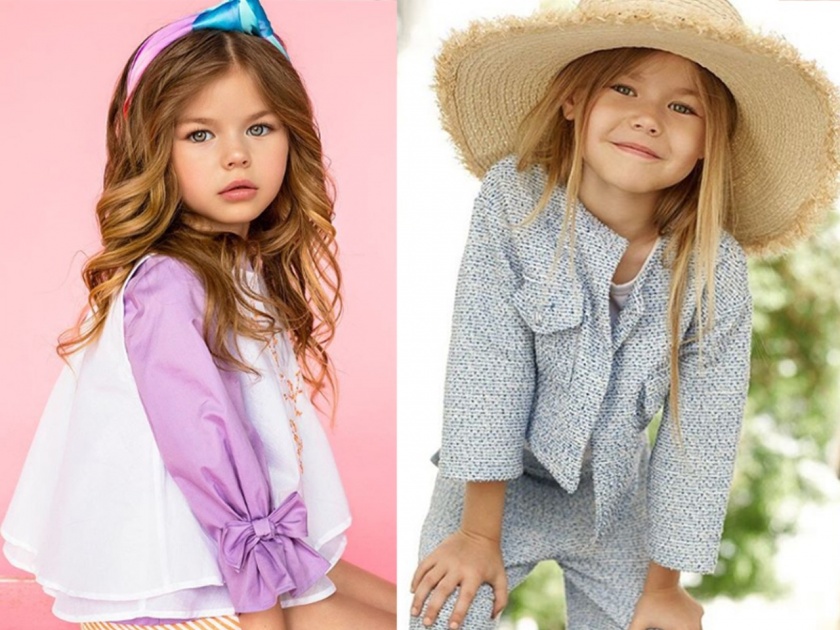 6 year old russian child mode has been branded the most cute girl in the world by fans | ...म्हणून रूसच्या या मुलीला जगभरातील फॅन्स म्हणतायत 'सर्वात क्यूट'