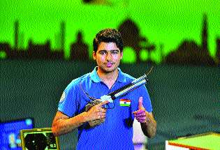 Saurabh Chaudhary conducted the World Cup gold medal | सौरभ चौधरीने साधला विश्वविक्रमी सुवर्णवेध