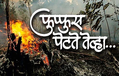 When the lungs of world burn.. explains environment activist Ad Girish Raut | फुफ्फुस पेटते तेव्हा..