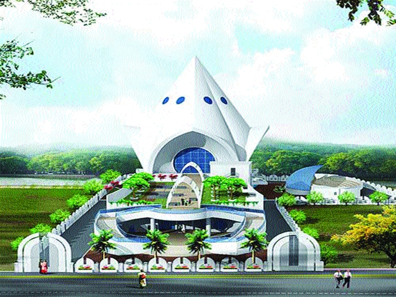 Prepare the decorative proposal of Ambedkar Memorial in Navi Mumbai | नवी मुंबईतल्या आंबेडकर स्मारकाच्या सजावटीचा प्रस्ताव तयार