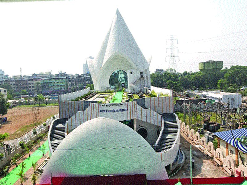 Dr. Domboy marble cover of Ambedkar memorial | डॉ. आंबेडकर स्मारकाच्या डोमला मार्बल आच्छादन