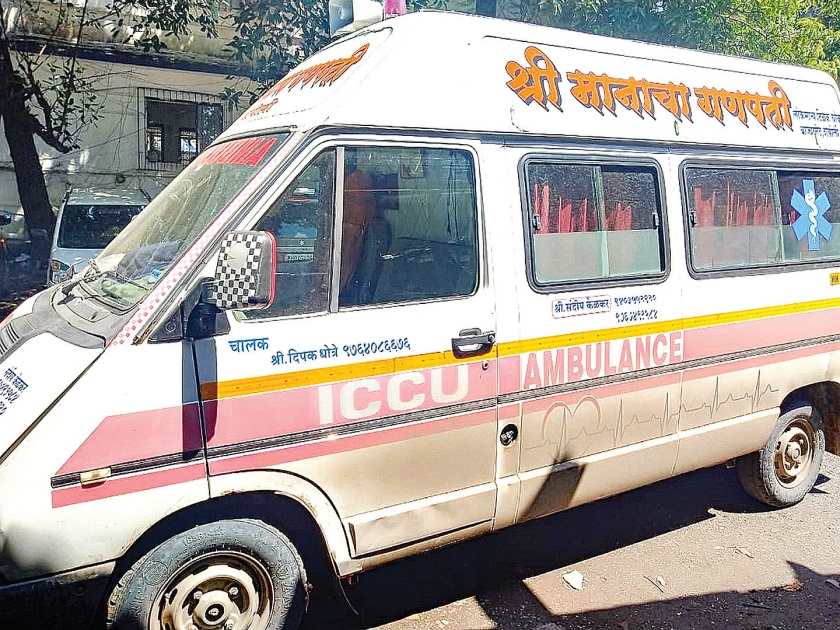 Thane police search the ambulance within three hours | ठाणे पोलिसांनी घेतला तीन तासांमध्ये रुग्णवाहिकेचा शोध