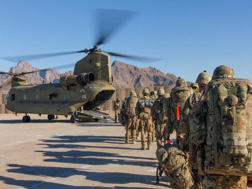 us army going back from afghanistan joe biden decided taliban entry | अफगाणिस्तानातून अमेरिकेचा काढता पाय
