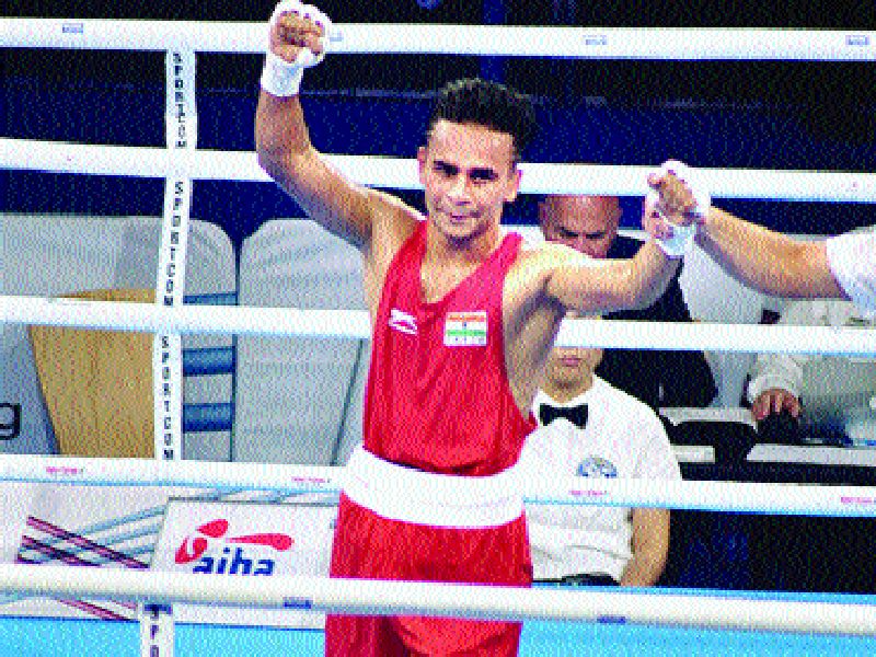 Boxer Amit Panghal eyes Asiad medal after silver at CWG | अमितची नजर आशियाड सुवर्णावर