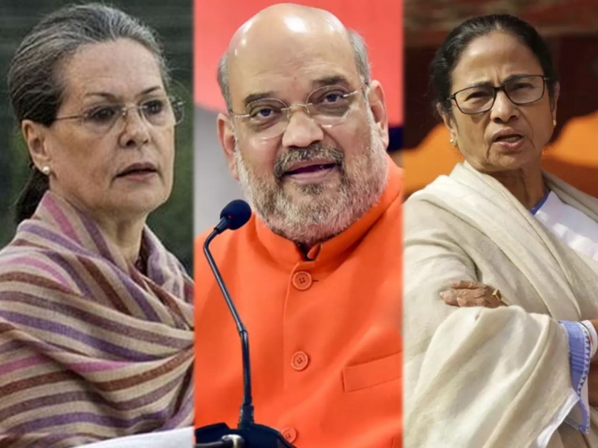 west bengal election congress leadership from italy mamata banerjee vote bank infiltrators says amit shah | West Bengal Election : काँग्रेस नेतृत्व इटलीचं, कम्युनिस्ट विचार रशिया-चीनचे आणि दीदींचे मतदार घुसखोर; अमित शाहंचा घणाघात
