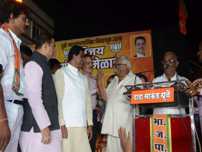 Anil Gote's shock to hurt the BJP | अनिल गोटेंच्या धक्कातंत्राने भाजपाची कोंडी