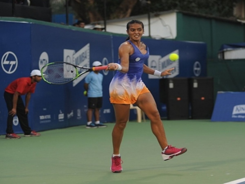 Ankita Raina's quarterfinal clash in WTA tennis tournament | डब्ल्यूटीए टेनिस स्पर्धेमध्ये अंकिता रैनाची उपांत्यपूर्व फेरीत धडक