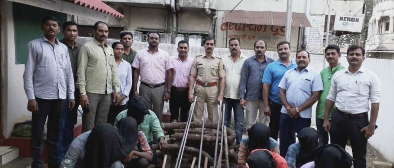 In Nagpur, underground cable thief, Anna gang arrested | नागपुरात भूमिगत केबल चोर अण्णा टोळी जेरबंद