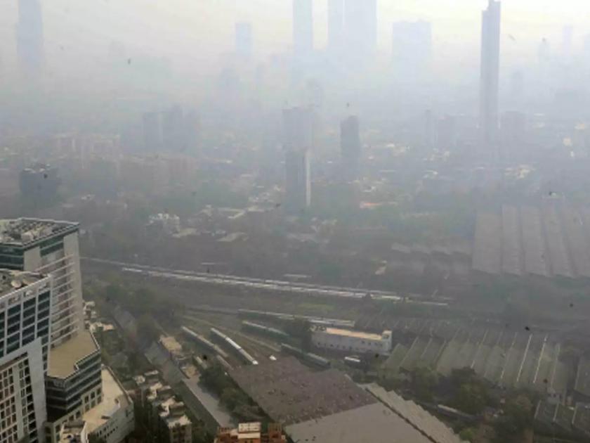 Mumbai's air pollution viral on social media; Masks in town again? | सोशल मीडियावर चर्चा मुंबईच्या हवेची; शहरात पुन्हा मास्क?