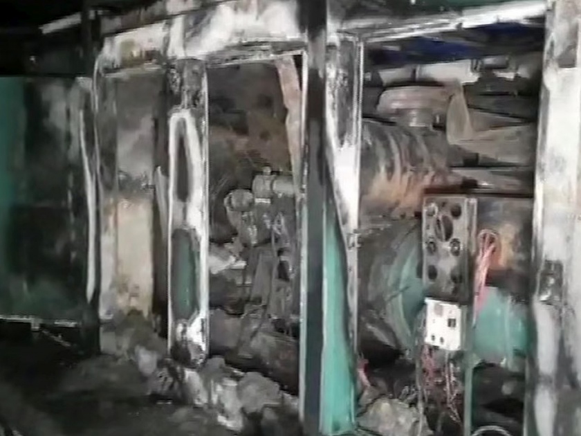 mumbai hospital fire 1 corona patient died 1 critical after transformer in covid 19 hospital in mulund catches fire | मुलुंडमधील कोविड रुग्णालयात आग; एका कोरोना रुग्णाचा मृत्यू, दुसऱ्याची प्रकृती गंभीर