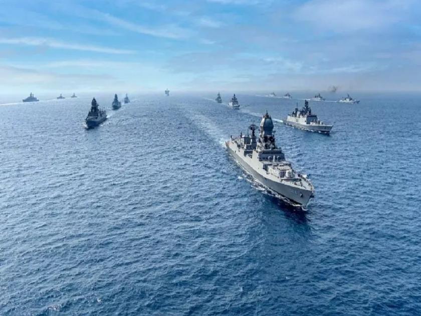 attacks on merchant ships in the Arabian Sea; Naval Task Group deployed by Indian Navy | अरबी समुद्रात व्यापारी जहाजांवर हल्ले; भारतीय नौदलाने तैनात केला नेव्हल टास्क ग्रुप