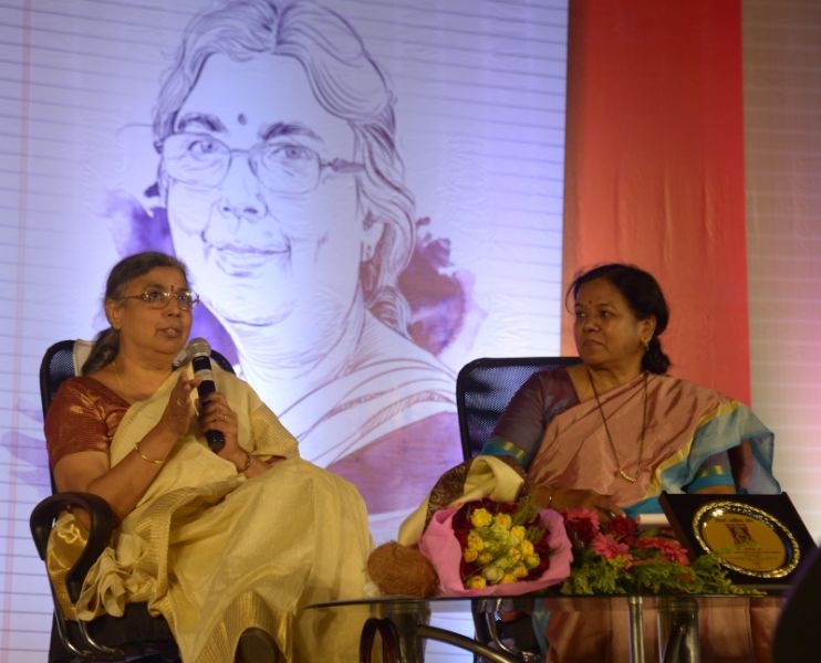 Legitimate women writers were disregarded from post of president: Aruna Dhere | हक्कदार स्त्री लेखिकांना अध्यक्ष पदापासून डावलले गेले : अरुणा ढेरे यांची खंत