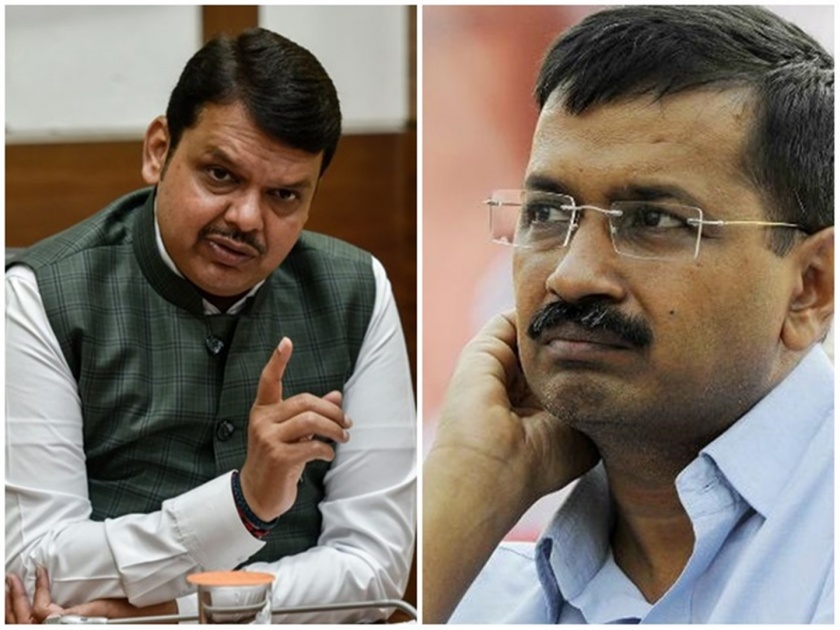 delhi assembly election 2020 devendra fadnavis on arvind kejriwal | Delhi Election 2020 : 'टुकडे-टुकडे गँग'वर खटला चालवण्यासाठी केजरीवाल परवानगी का देत नाही? : देवेंद्र फडणवीस
