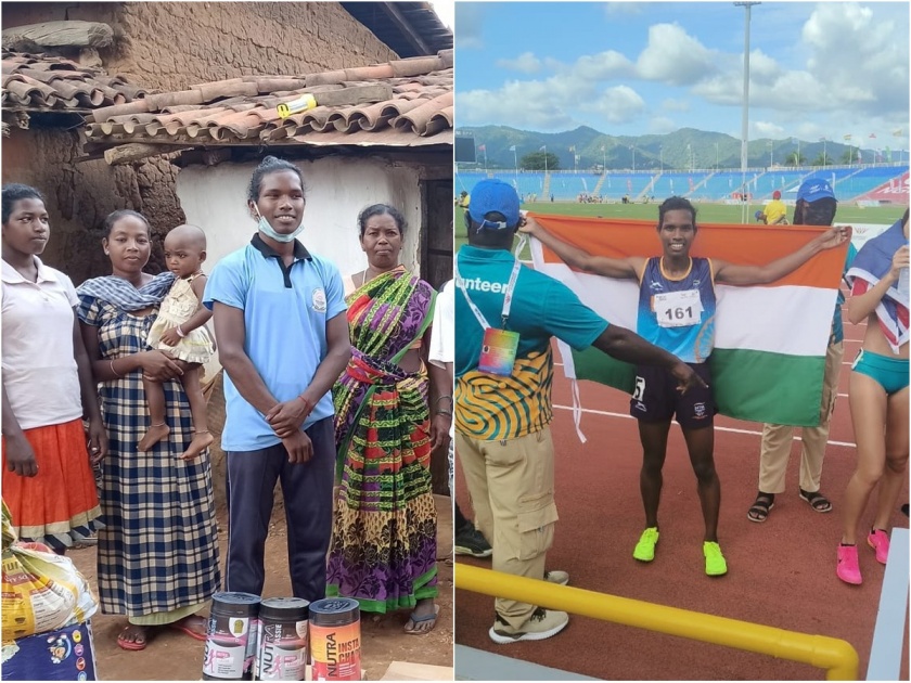 Till last year Ashakiran Barla's mud house in the tribal Gumla dist of Jharkhand didn't even have electricity, she has now won 800m (2:04.99s) at the Youth Commonwealth Games. | मातीचं घर, लाईट-पाणी नाही; MS Dhoniच्या राज्यातील आशाची राष्ट्रकुल स्पर्धेत 'रौप्य'क्रांती!