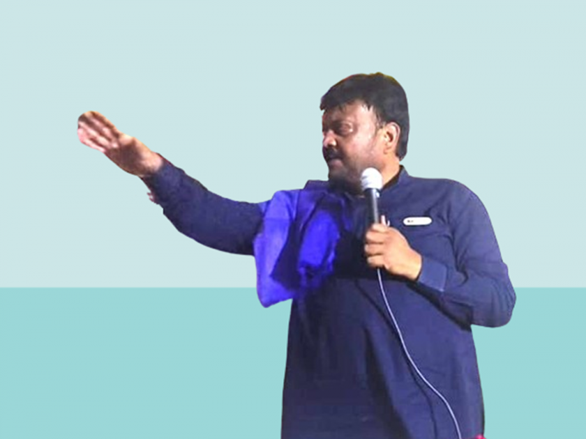 'VBA' candidate Ashok Hinge's offensive video goes viral; A case has been registered against three | 'वंचित'चे उमेदवार अशोक हिंगेंचा आक्षेपार्ह व्हिडीओ व्हायरल; तिघांविरोधात गुन्हा दाखल