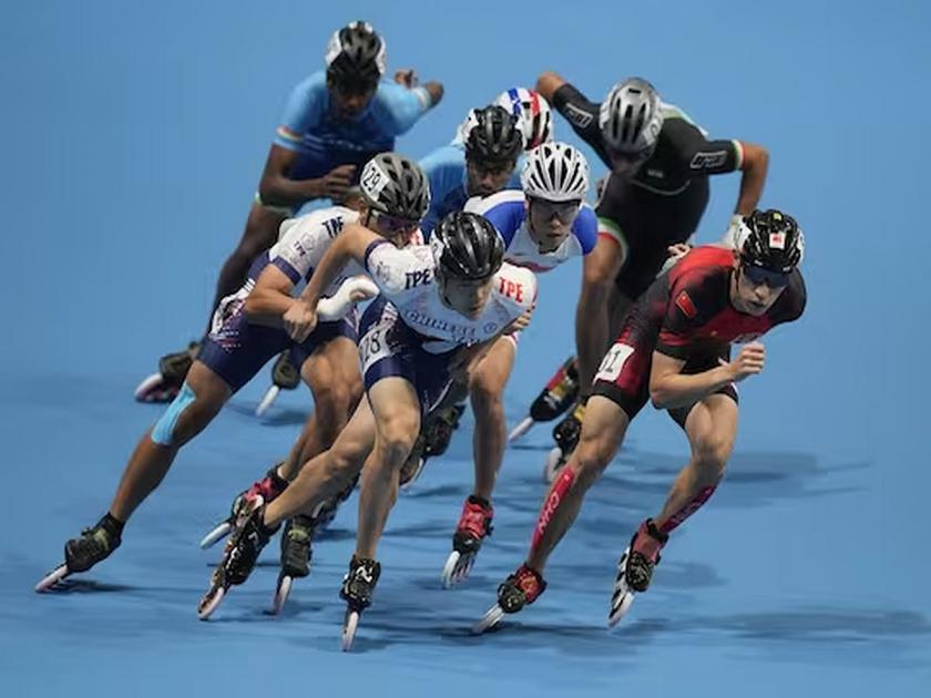 Asian Games: India wins two medals in roller skating, men's team also wins after women's | Asian Games: भारताने रोलर स्केटिंगमध्ये जिंकली दोन पदके, महिलांनंतर पुरुष संघानेही मारली बाजी