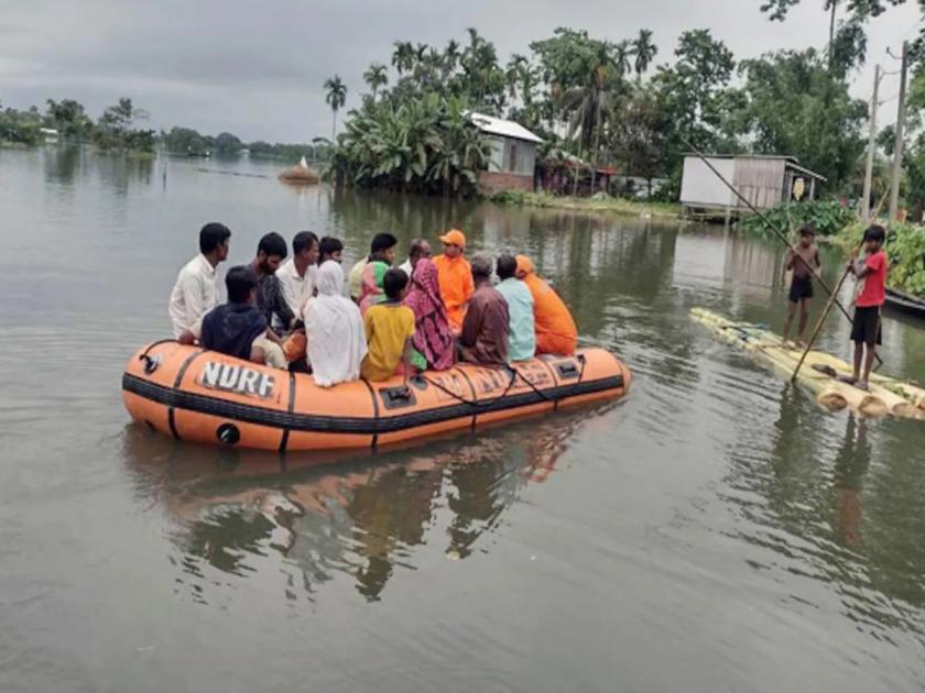 Assam Flood: 31 killed in two days of floods in Assam, Meghalaya | Assam Flood: आसाम, मेघालयात पुराचे थैमान, दोन दिवसांत ३१ बळी