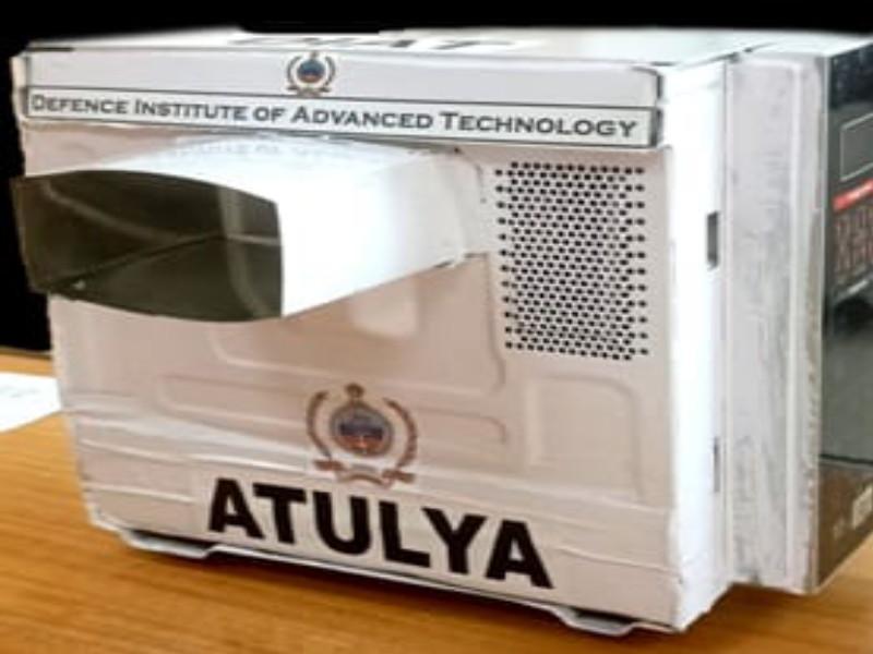 Atulya will be doing destroy of corona virus; Manufacture of machine by Pune 'Diet'institute | ‘अतुल्य’ करणार कोरोना विषाणूचा सफाया; पुण्यातील 'डिफेन्स इस्टिट्यूट ऑफ अ‍ॅडव्हान्स टेक्नोलॉजी'तर्फे यंत्राची निर्मिती