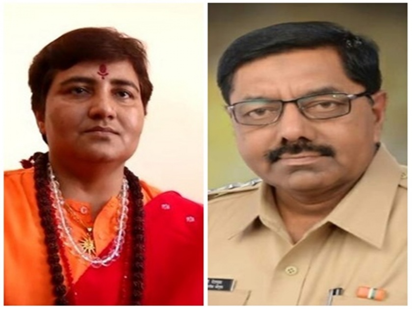 lok sabha election 2019 Sadhvi Pragya Singh Thakur against former police officer's | साध्वी प्रज्ञा सिंह ठाकूर विरोधात माजी पोलीस अधिकारी रिंगणात